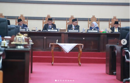 DPRD Makassar Gelar Paripurna Penyampaikan Rekomendasi Terhadap LKPJ Wali Kota 